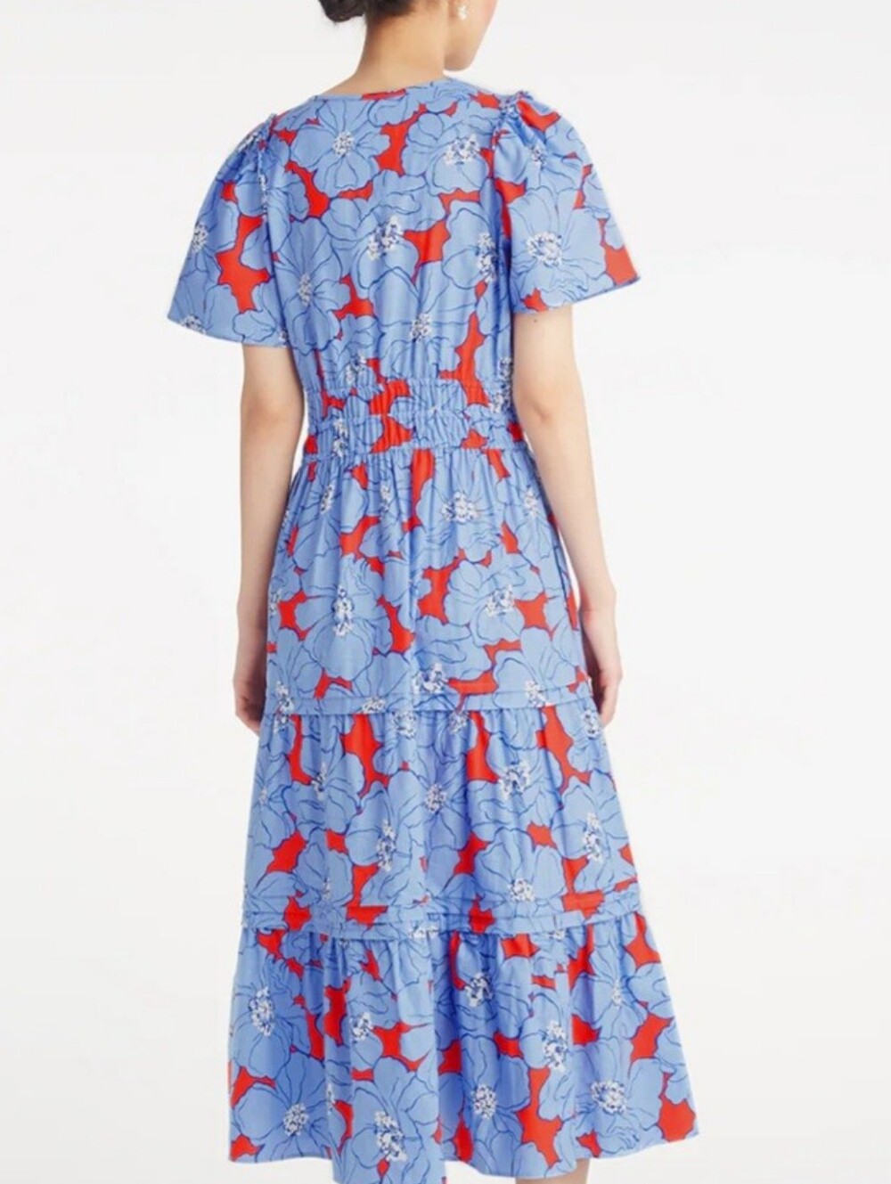 Draper James  Hollie Midi  Dress In Floating Floral - Picture 2 of 5